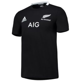 All Blacks Home Replica T-Shirt - Black - Mens