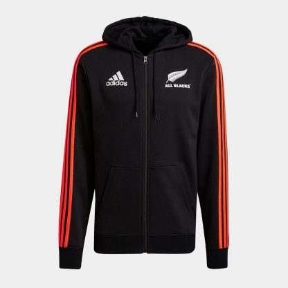 adidas New Zealand All Blacks Full Zip Hoodie Mens 21/22
