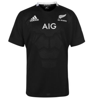 adidas New Zealand All Blacks Home Rugby Shirt 2018 2019