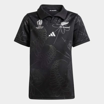 adidas New Zealand All Blacks RWC 2023 Home Jersey Kids