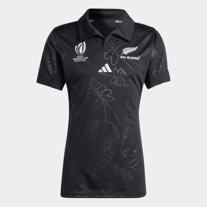 adidas New Zealand All Blacks RWC 2023 Home Performance Jersey Mens